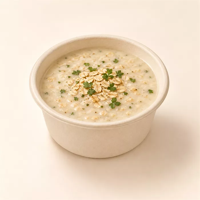 شوربة كريمه بالشوفان